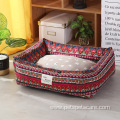 washable rectangle luxury pet dog beds